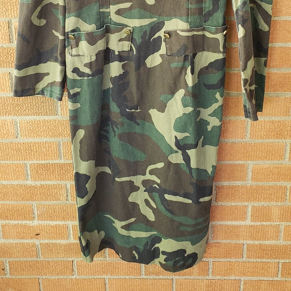 Handmade Army Dress - Picture 2 of 6